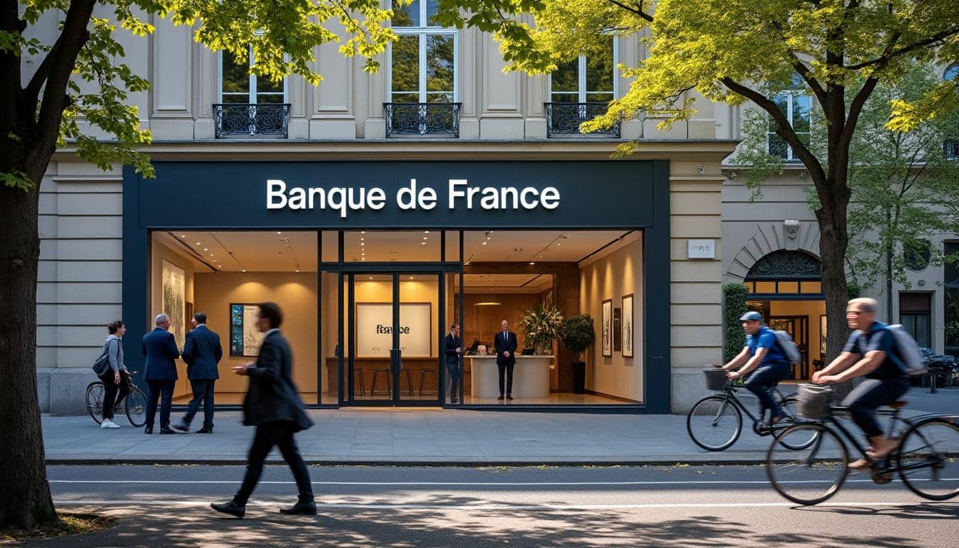 Illustration: Comprendre le rôle essentiel de la Banque de France à Noisiel dans le réseau national