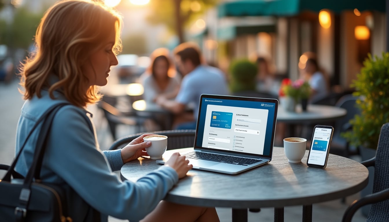 Illustration: Comprendre la carte bleue virtuelle proposée par La Banque Postale