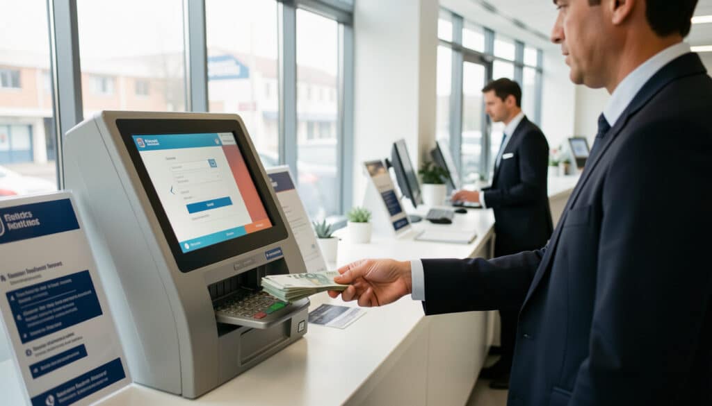 Déposer du liquide à la banque : règles et limites